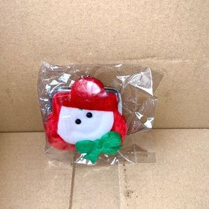 Cute red rose 🌹 velvet coin purse